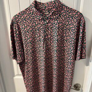 Rhoback XXL Performance Golf Polo Augusta Azalea